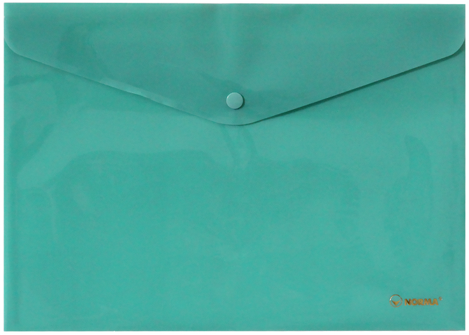 Папка з кнопкою NORMA (5017-42N), поліпропілен, 160мкм, A4, 150 арк, непрозора